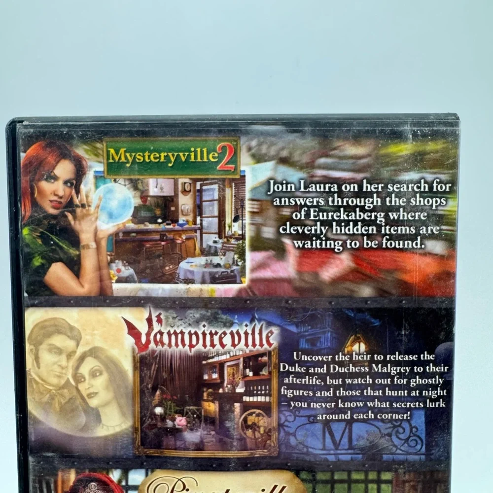 EVILLE 3 PACK: VAMPIREVILLE / MYSTERYVILLE 2 / PIRATEVILLE (2010) PC Game